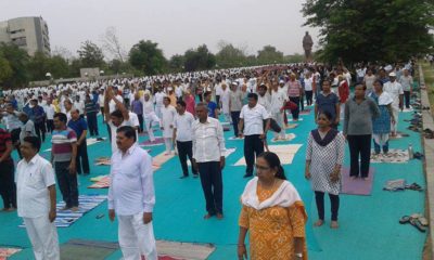 celebrating international yoga day6